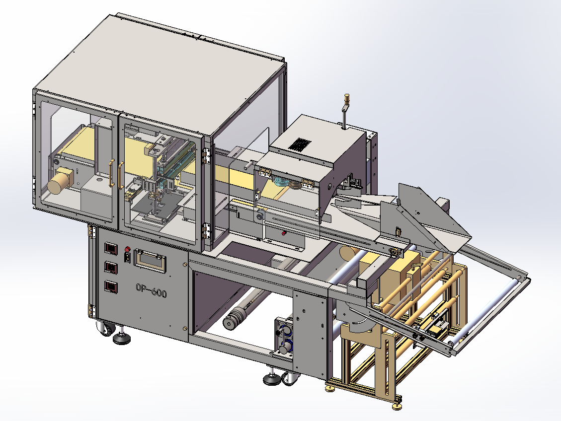 Medium-speed vegetable machine