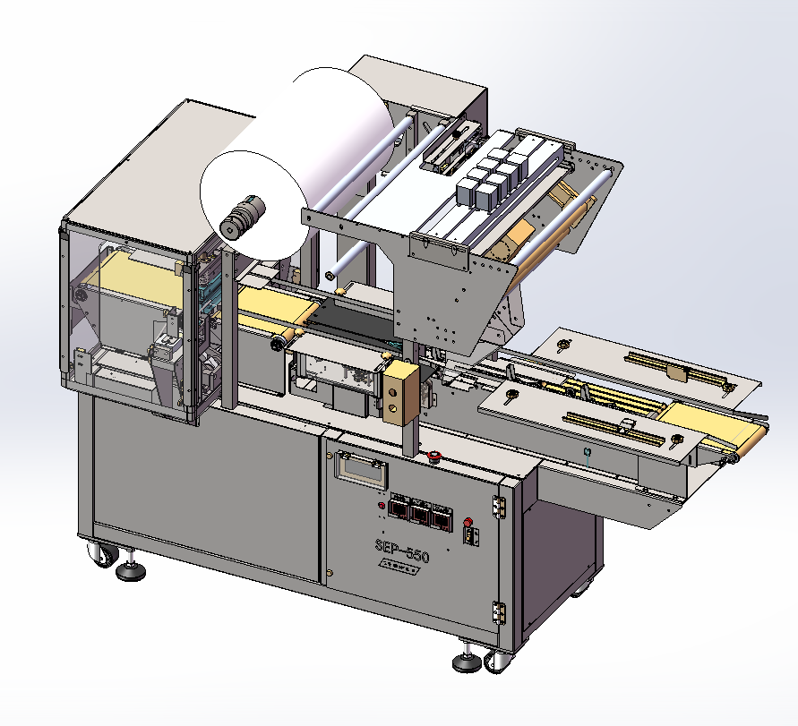 Medium speed box machine
